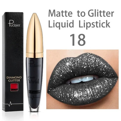 Matte-to-glitter liquid lipstick by RAVEN KRONE, detail 13