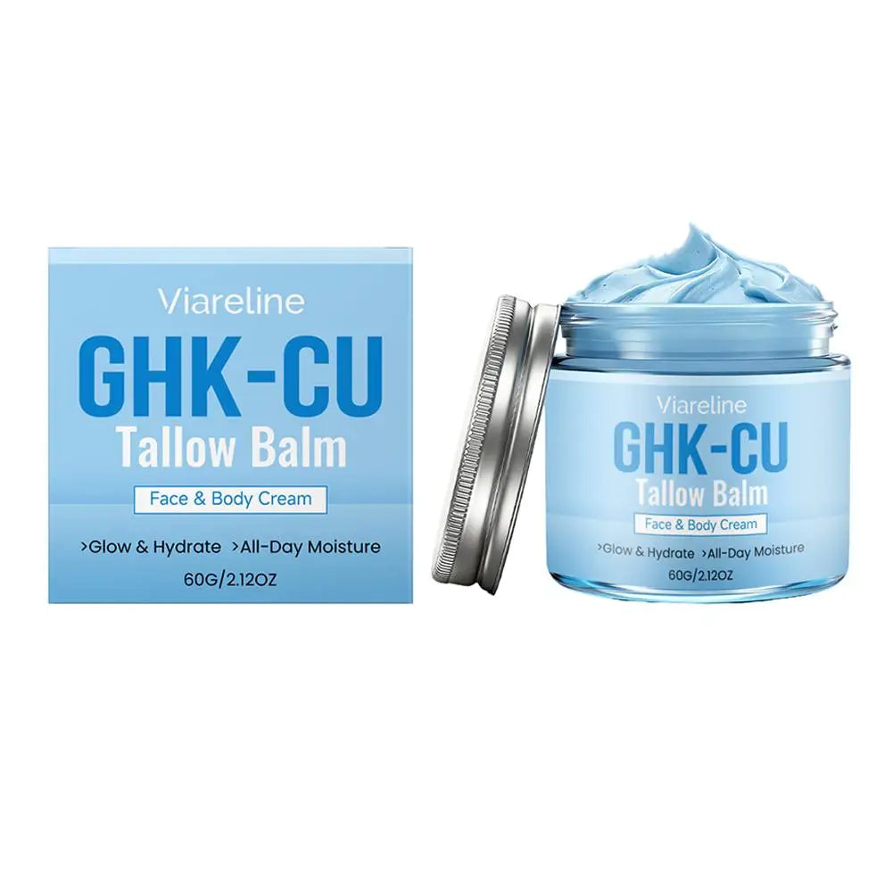 GHK-Cu copper peptide blue butter cream by RAVEN KRONE, detail 2