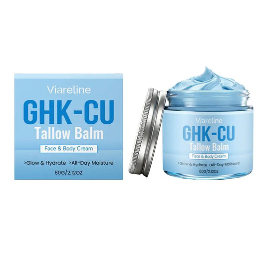 GHK-Cu copper peptide blue butter cream by RAVEN KRONE, detail 2