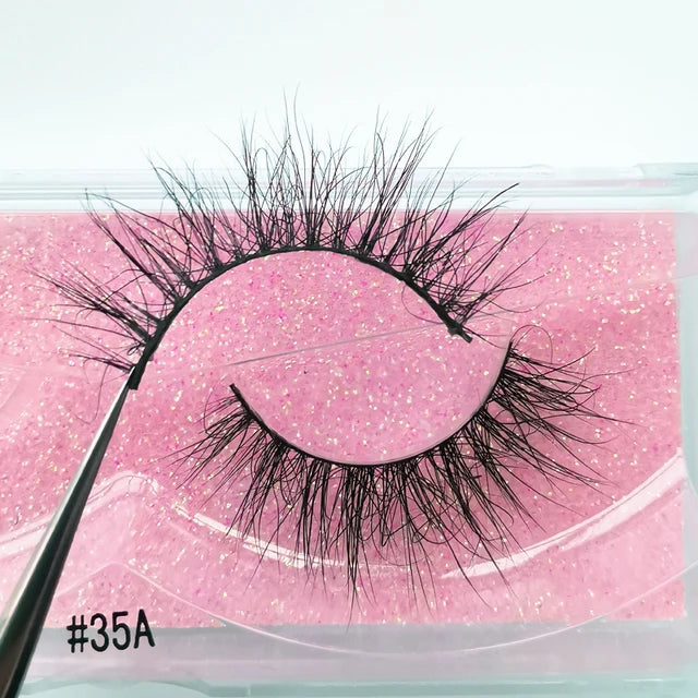 Eyelash Mink Eyelashes Handmade Full Strip Lashes Cruelty Free Luxury NP