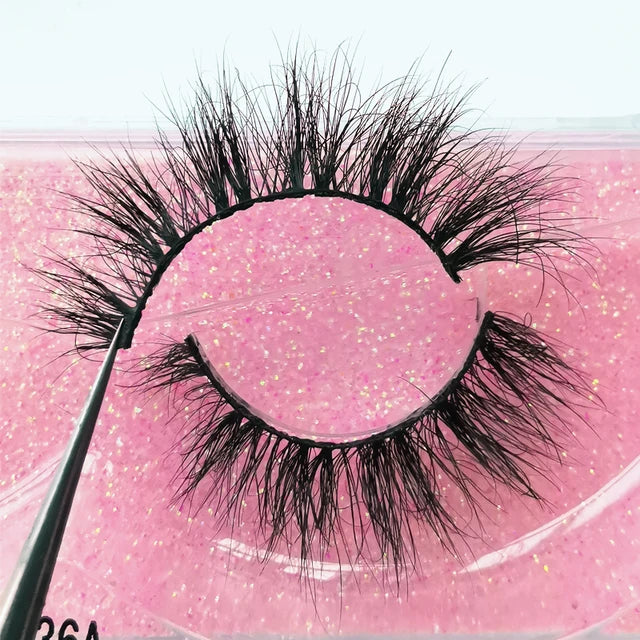 Eyelash Mink Eyelashes Handmade Full Strip Lashes Cruelty Free Luxury NP