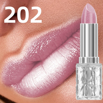 Sparkling metallic glitter lipstick, shade 202, by RAVEN KRONE