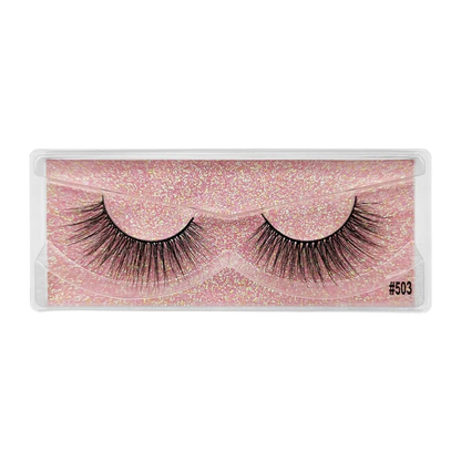 Eyelash Mink Eyelashes Handmade Full Strip Lashes Cruelty Free Luxury NP