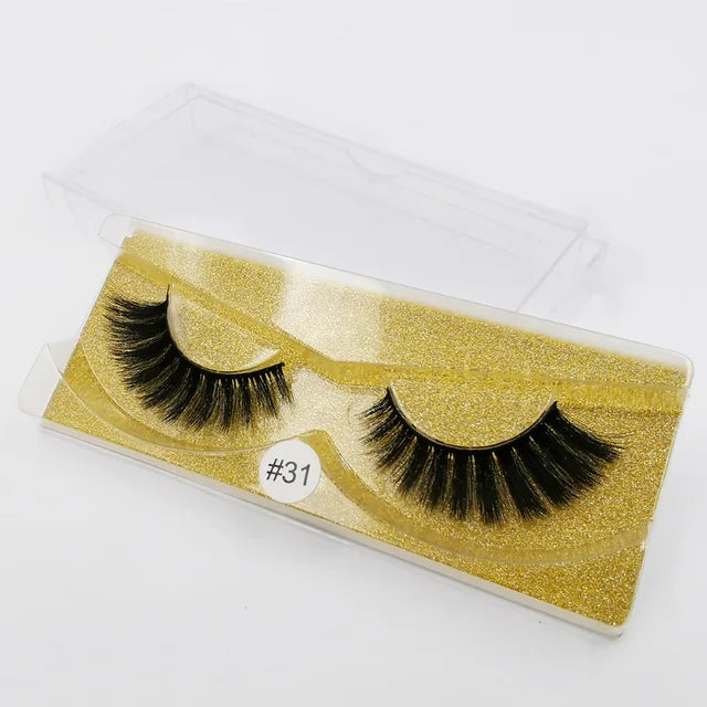 Eyelash Mink Eyelashes Handmade Full Strip Lashes Cruelty Free Luxury NP