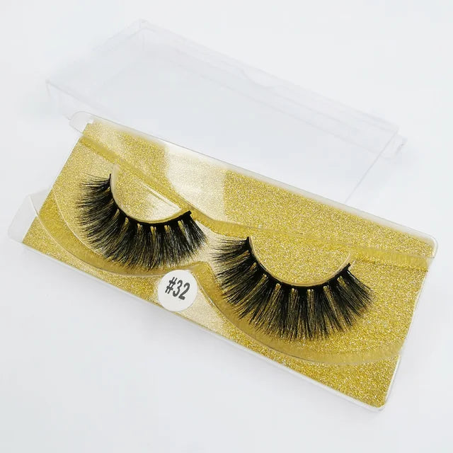 Eyelash Mink Eyelashes Handmade Full Strip Lashes Cruelty Free Luxury NP