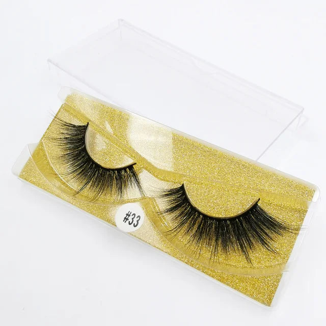 Eyelash Mink Eyelashes Handmade Full Strip Lashes Cruelty Free Luxury NP