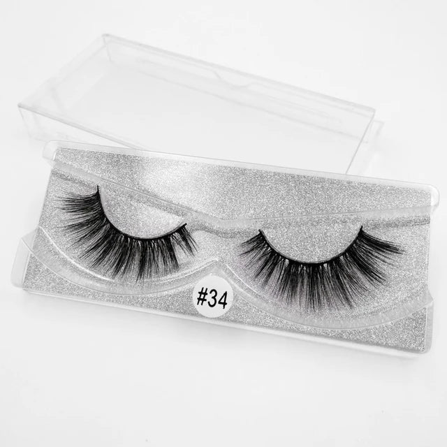 Eyelash Mink Eyelashes Handmade Full Strip Lashes Cruelty Free Luxury NP