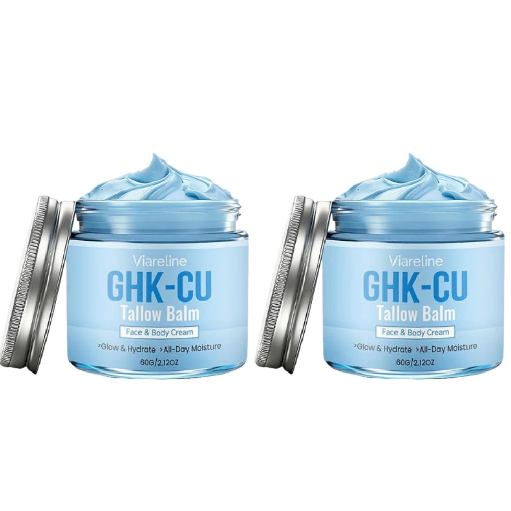 GHK-Cu copper peptide blue butter cream by RAVEN KRONE, detail 4