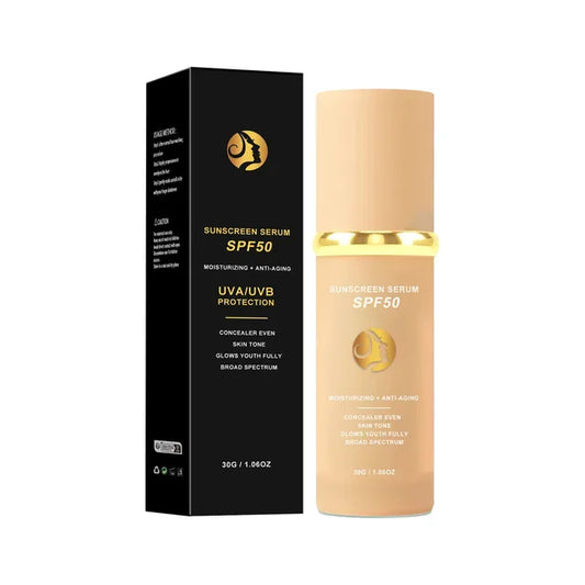 4 In 1 Foundation Liquid 30ml - Hydrating Medium Full Coverage Concealer With SPF50+ Inspired By Forever Bloom - Korean Makeup