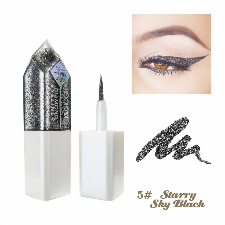 Glitter liquid eyeliner by RAVEN KRONE, detail 9
