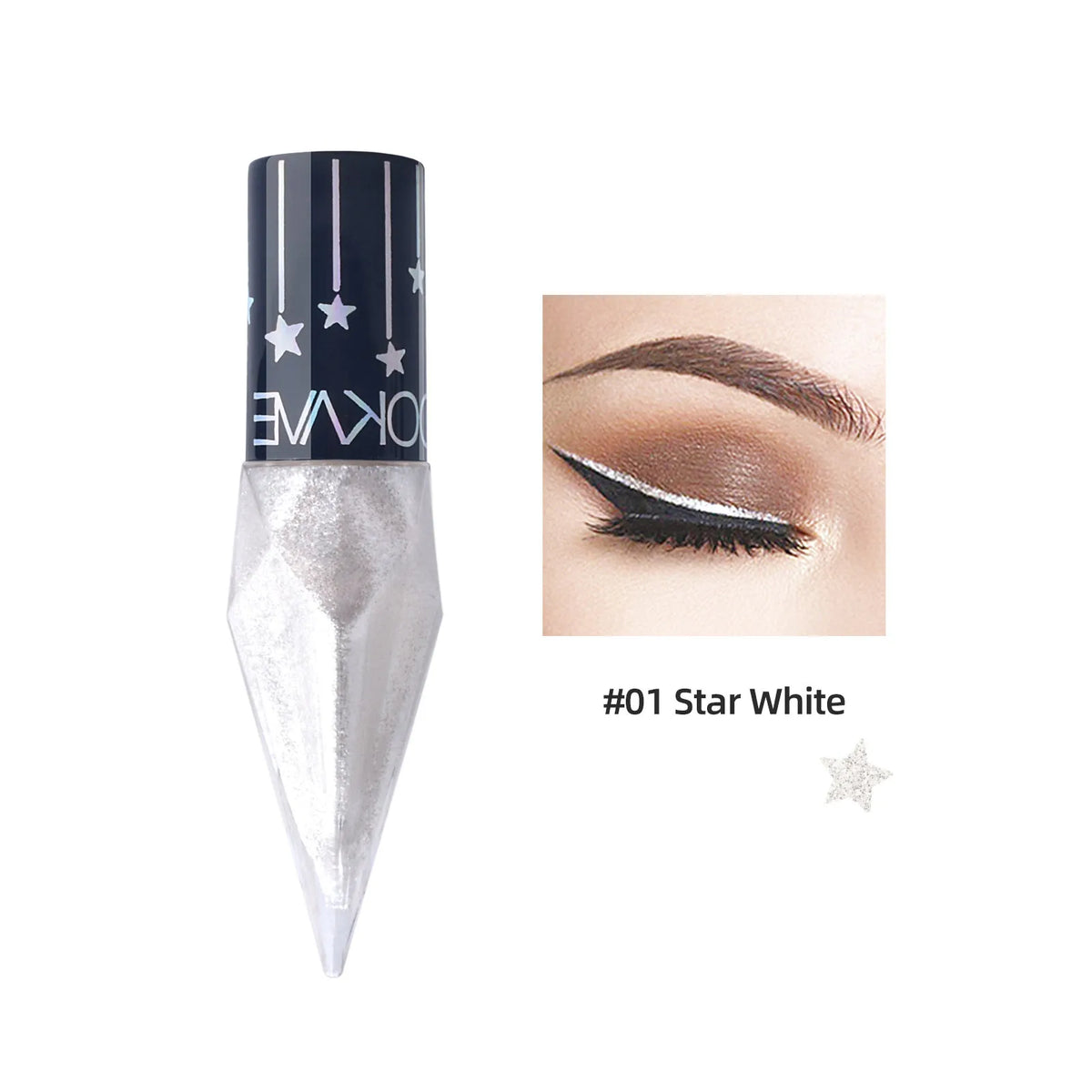 Glitter liquid eyeliner by RAVEN KRONE, detail 14
