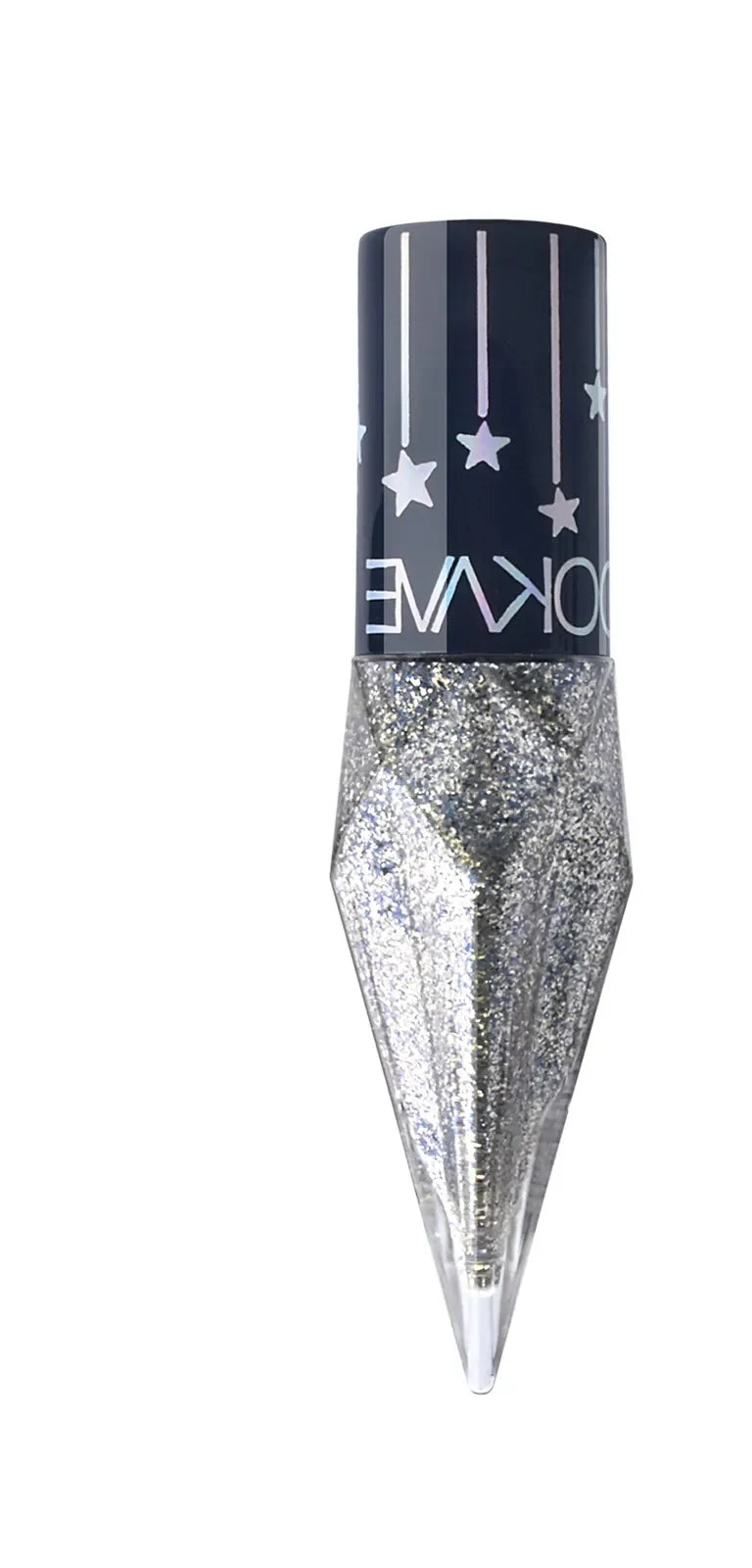 Glitter liquid eyeliner by RAVEN KRONE, Star Cap 03 Glitter Silver