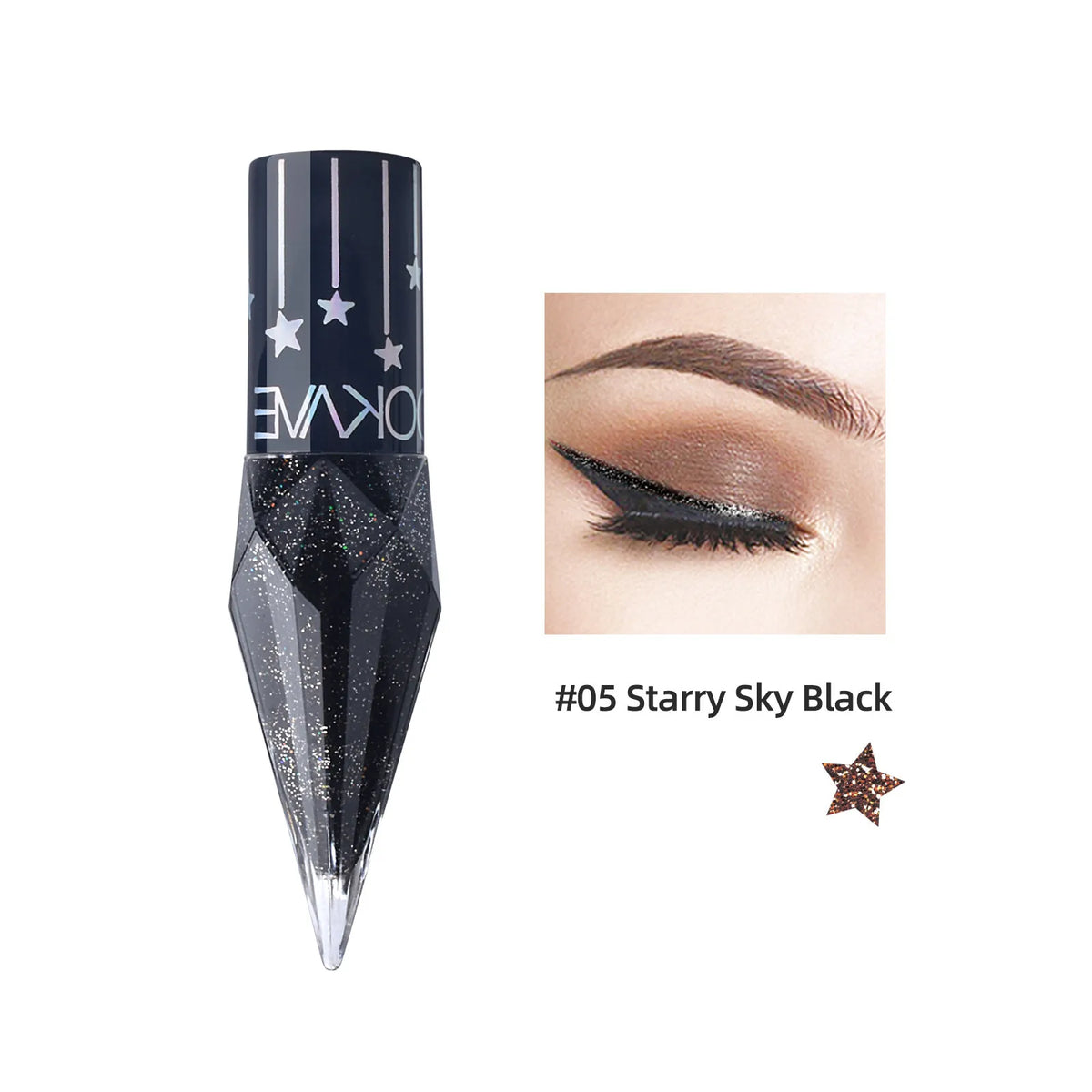 Glitter liquid eyeliner by RAVEN KRONE, detail 19