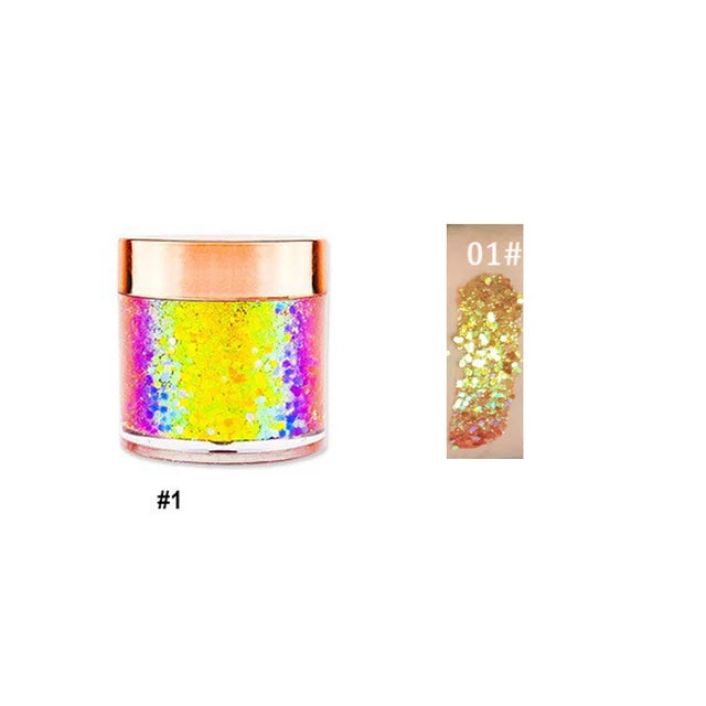 Chameleon Eyeshadow Metallic Powder Sequin Shiny High Gloss Pigment