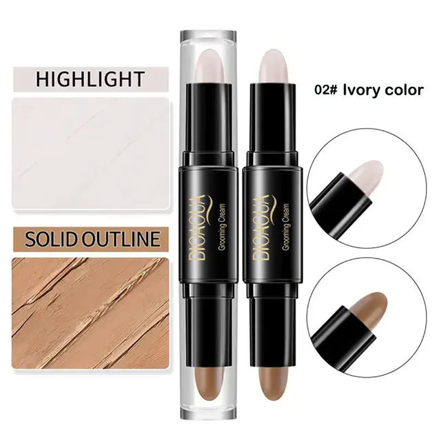 High Quality Professional Foundation - Facial Concealer and Contour Cream with Bronzer