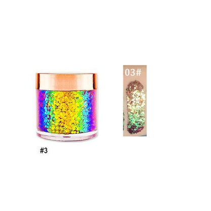 Chameleon Eyeshadow Metallic Powder Sequin Shiny High Gloss Pigment