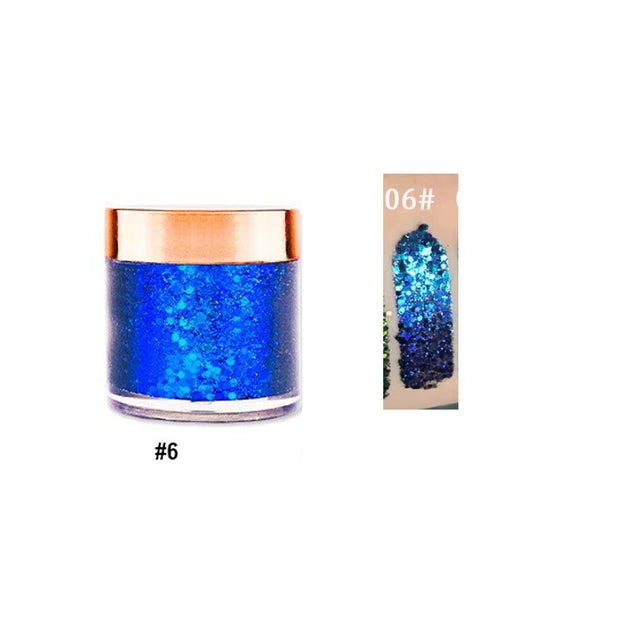 Chameleon Eyeshadow Metallic Powder Sequin Shiny High Gloss Pigment