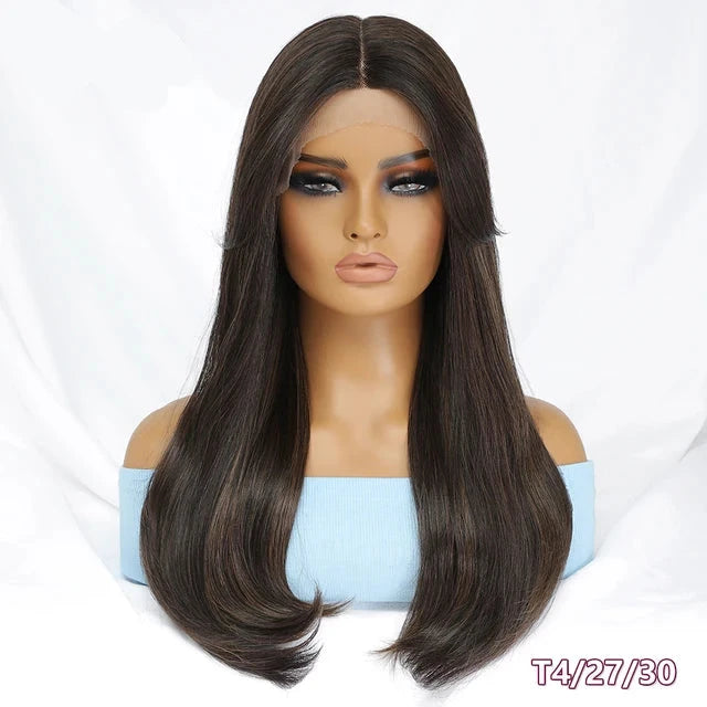 Straight Synthetic Lace Front Wig for Cosplay – Elegance and Everyday Versatility