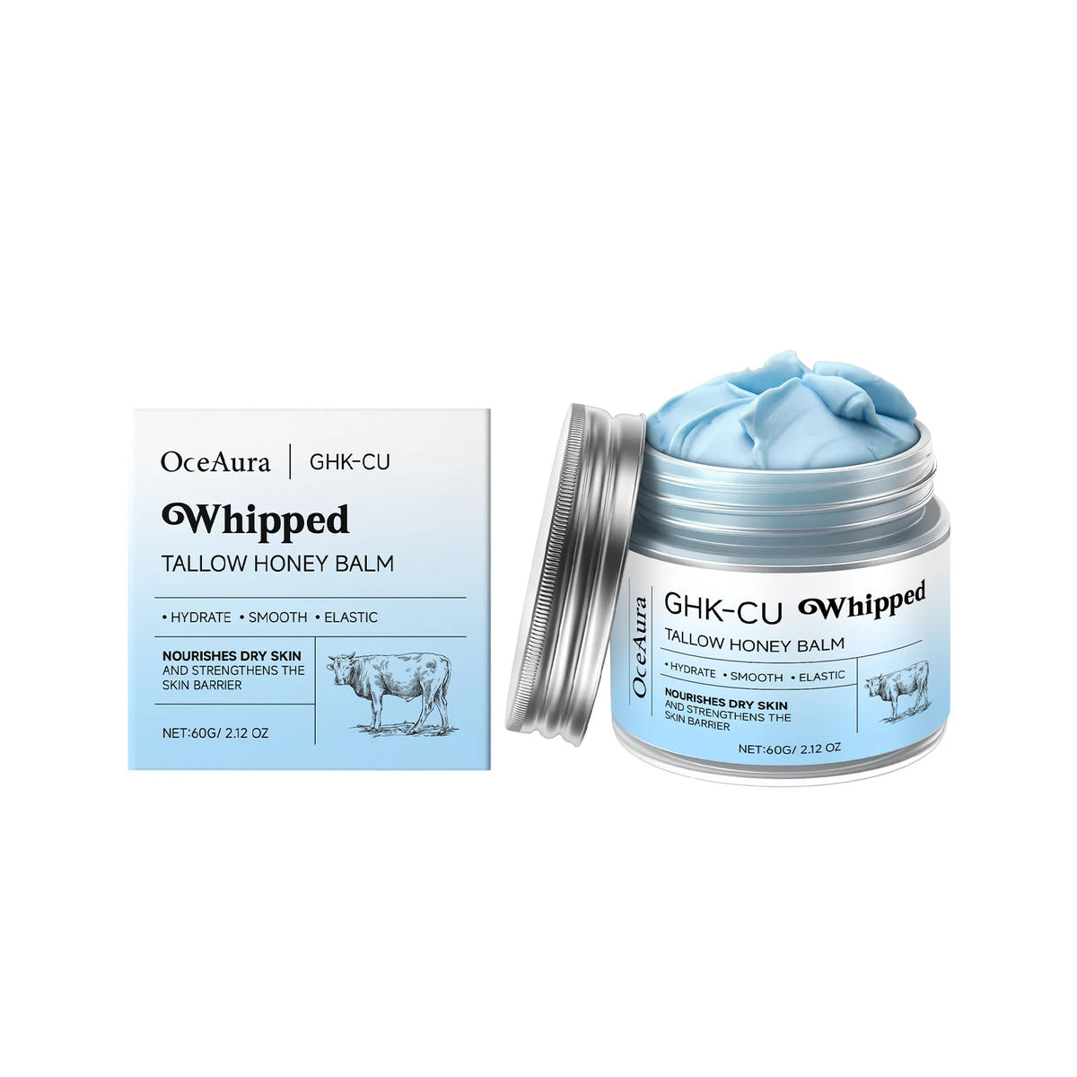 Copper peptide blue balm with manuka honey by RAVEN KRONE