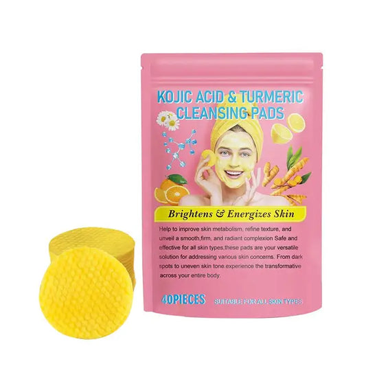 40pcs Kojic Acid Exfoliating Cleansing Pads