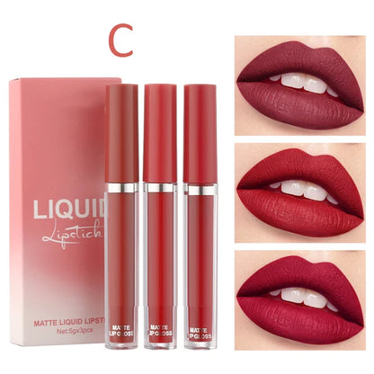 Matte Lip Gloss Set Waterproof