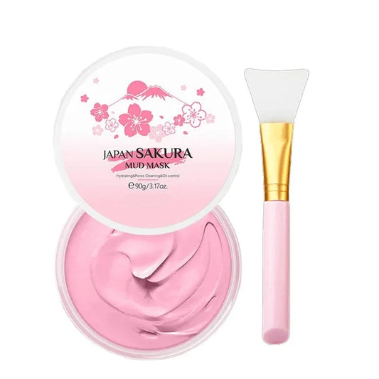 Mascarilla de barro volcánico Sakura: limpieza profunda y cuidado para pieles grasas