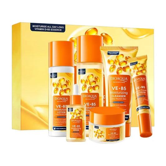 Anti-Wrinkle Skin Care Set with Vitamin E and Vitamin B5