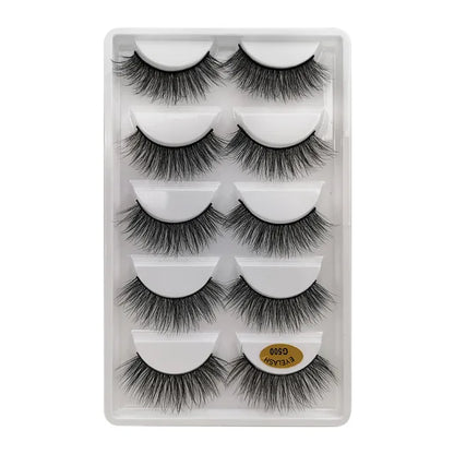 3D Mink Lashes Natural Eyelash Dramatic False Eyelashes NP