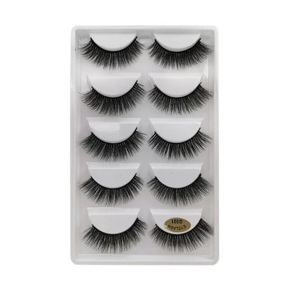 3D Mink Lashes Natural Eyelash Dramatic False Eyelashes NP