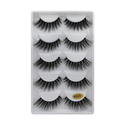 3D Mink Lashes Natural Eyelash Dramatic False Eyelashes NP