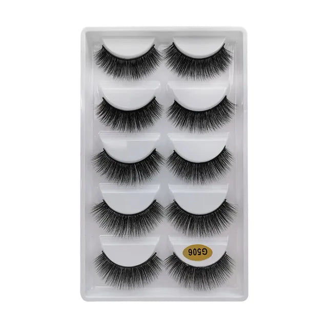 3D Mink Lashes Natural Eyelash Dramatic False Eyelashes NP