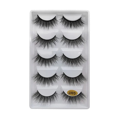 3D Mink Lashes Natural Eyelash Dramatic False Eyelashes NP