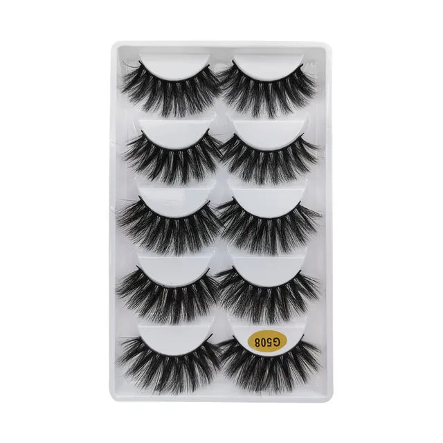 3D Mink Lashes Natural Eyelash Dramatic False Eyelashes NP