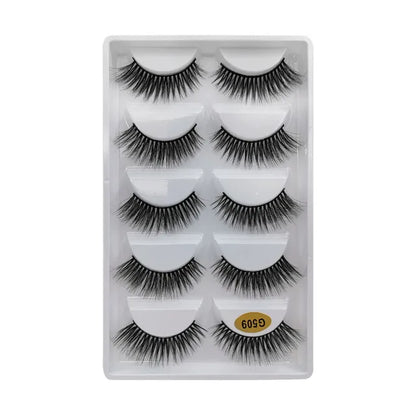 3D Mink Lashes Natural Eyelash Dramatic False Eyelashes NP