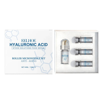 Hyaluronic acid microneedle roller serum by RAVEN KRONE