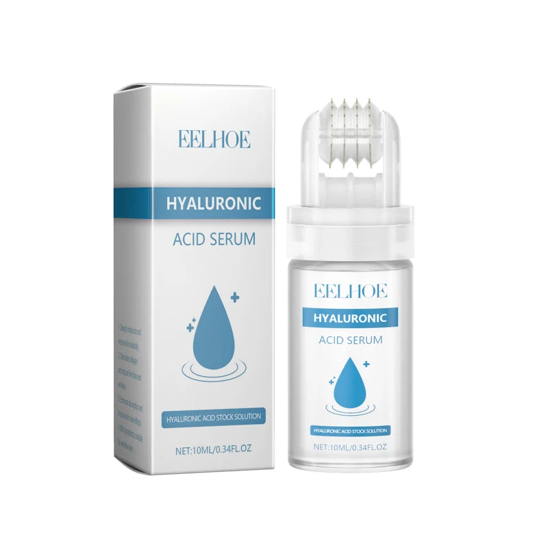 Hyaluronic acid microneedle roller serum, 10 ml roller serum, by RAVEN KRONE