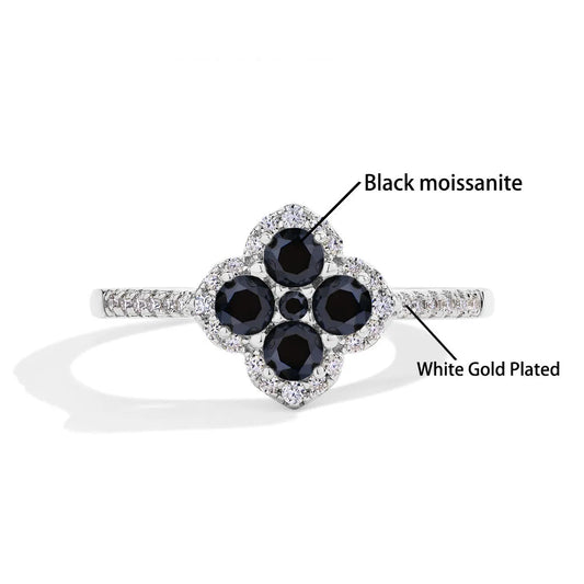 Luxury Moissanite Ring – D Color VVS1 | 925 Sterling Silver