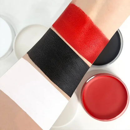 Oil-Based Face & Body Paint 30 g – Halloween & SFX Makeup, Singles, Duos & Sets with Brushes
