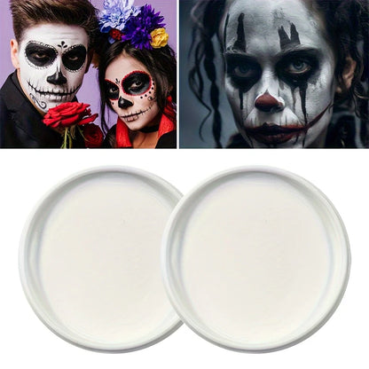 Oil-Based Face & Body Paint 30 g – Halloween & SFX Makeup, Singles, Duos & Sets with Brushes