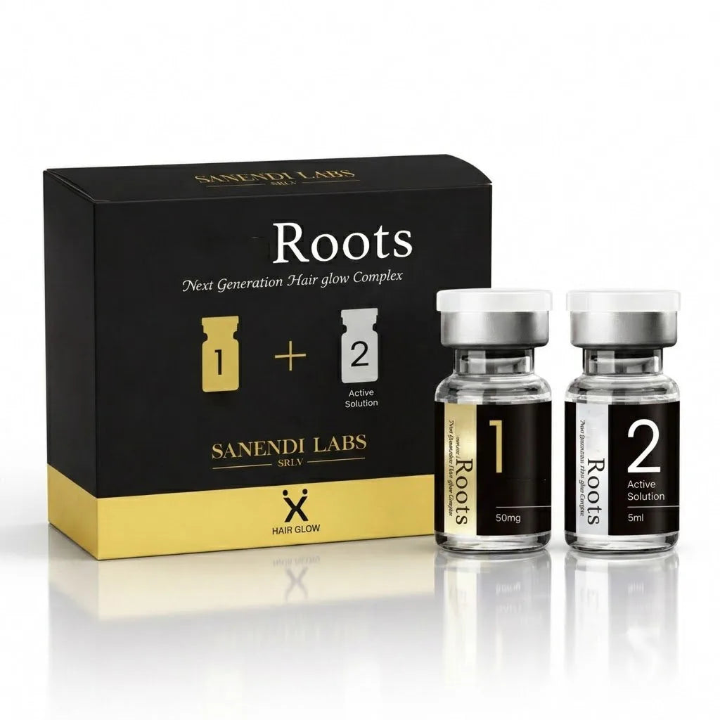 2-step PDRN, NAD+ and collagen ampoule kit by RAVEN KRONE