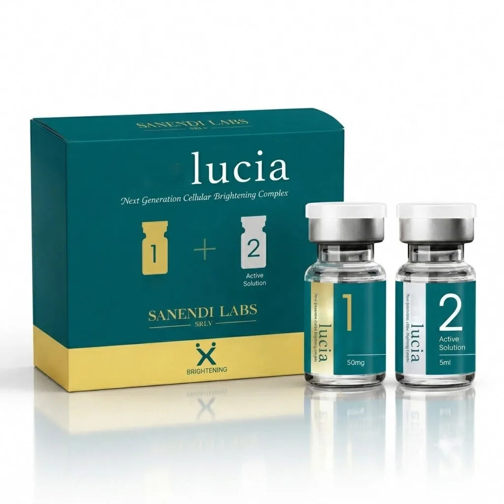 2-Step Korean Ampoule Kit – PDRN, NAD+, Collagen & Brightening, Powder + Solution, 6 Formulas