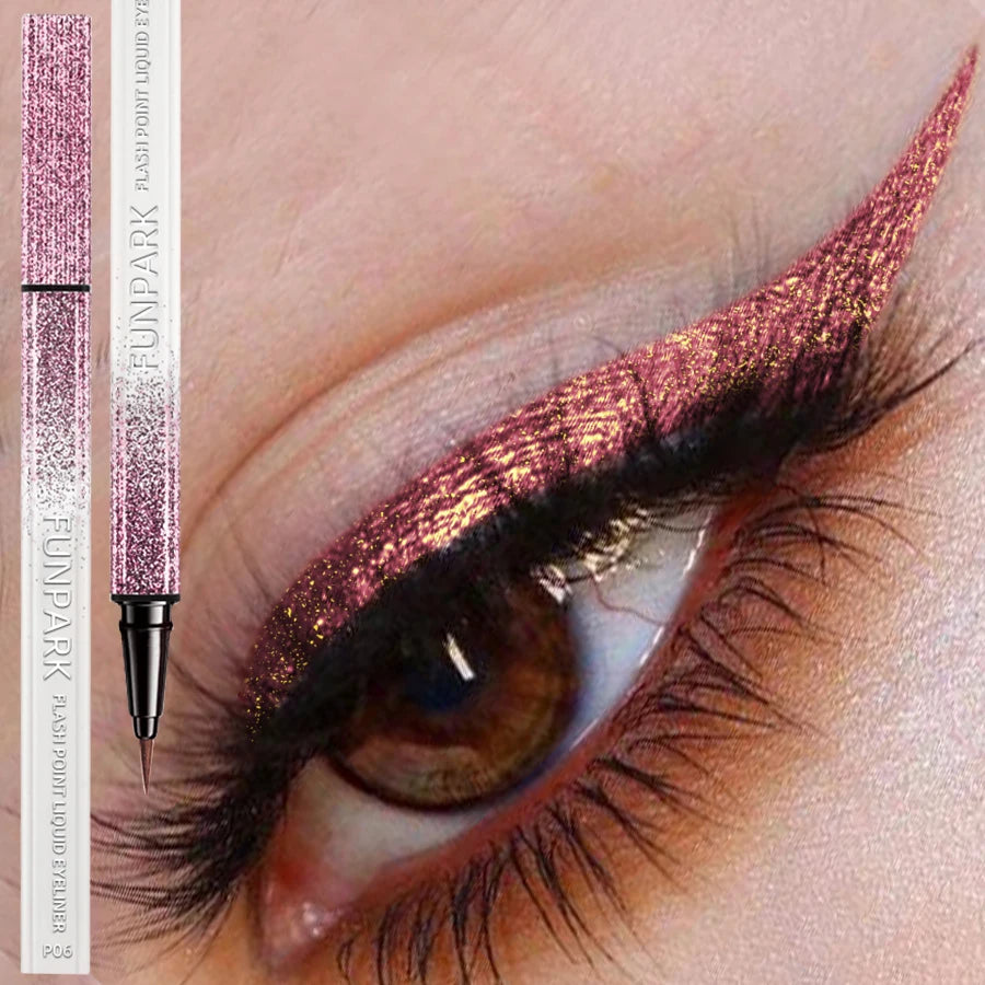 Diamond glitter liquid eyeliner by RAVEN KRONE