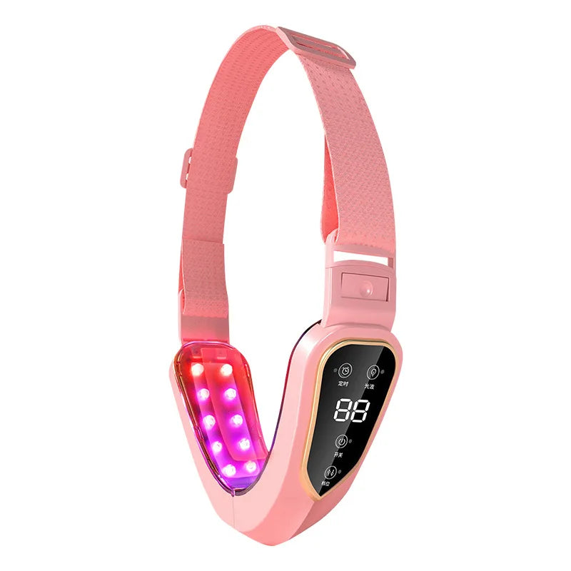 V-line face lifting belt with LED light by RAVEN KRONE