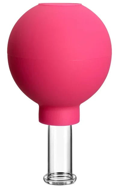 Rubber Facial Cupping Massager, Rose-1