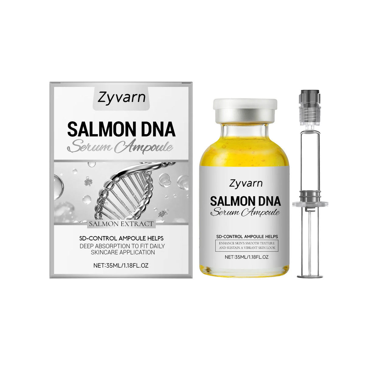 PDRN salmon DNA ampoule serum by RAVEN KRONE, detail 5