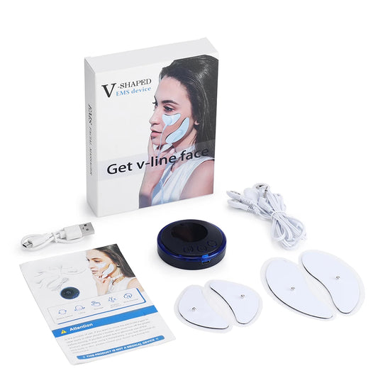 EMS face and eye massager with electrode pads by RAVEN KRONE