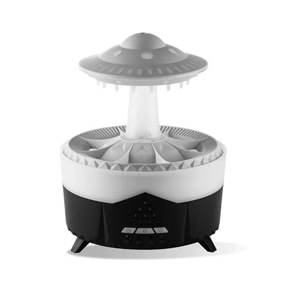 Humidificador de aire Aierwill ufo, difusor ultrasónico de aromaterapia, generador de niebla, difusor de aroma de aceites esenciales con control remoto