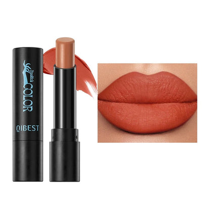 Velvet matte lipstick by RAVEN KRONE, shade 02 Orange