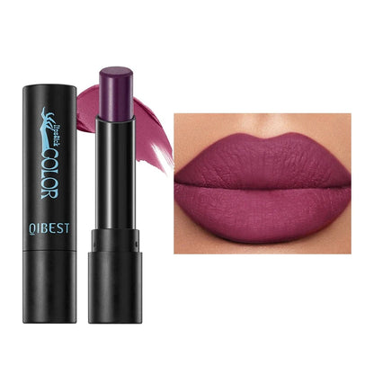 Velvet matte lipstick by RAVEN KRONE, shade 06 Purple