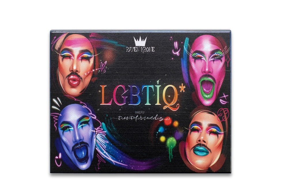 Paleta de sombras LGBTIQ+ de Tamito Fernández